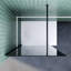 Walk in Shower Enclosure With Dark Grey Easy Clean Safety Glass -671703399-671703393