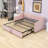 Versatile Twin Velvet Daybed with Twin Trundle-54944850