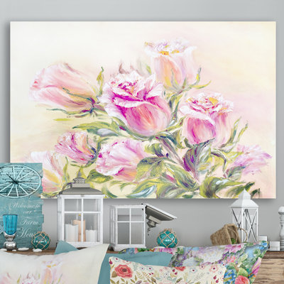 " Beautiful Asbtract Rose " Painting Print