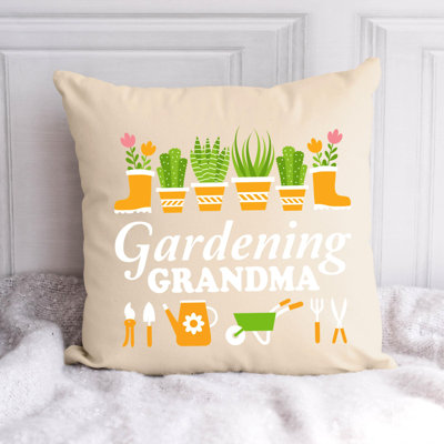 Polyester/Polyester Blend Reversible Throw Pillow