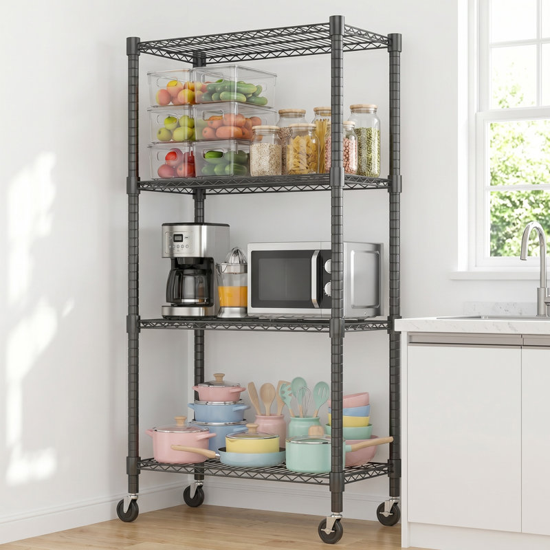 Yelena 76 cm W Shelving Unit
