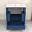 Meuble-lavabo avec lavabo simple, 2 portes et tiroir-1021707693