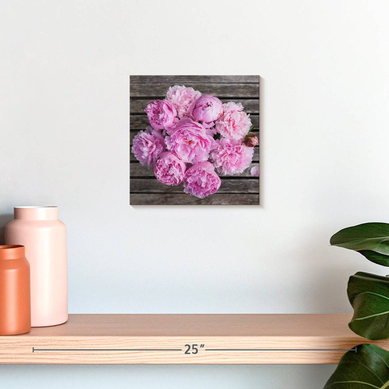 Bouquet de pivoines roses Harnek