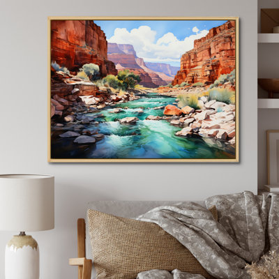" Nevada Canyon River "