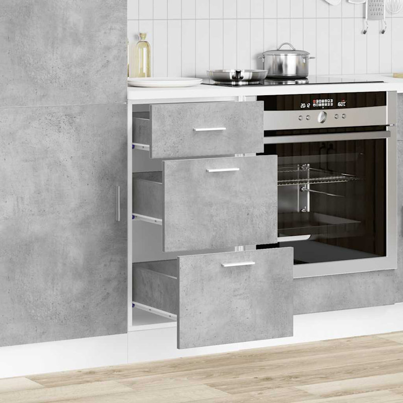Lyon Bottom Cabinet Lyon, concrete grey