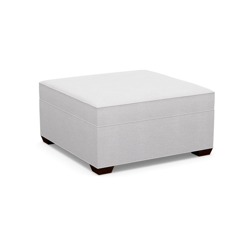 Square Ottoman, 8938-82, Walnut