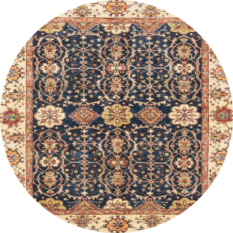 Tapis abstrait moderne 3549, Rond 4 pi