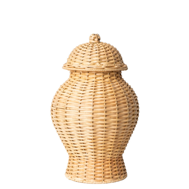 Draco Ginger Jar, 12" H x 11" W x 11" D