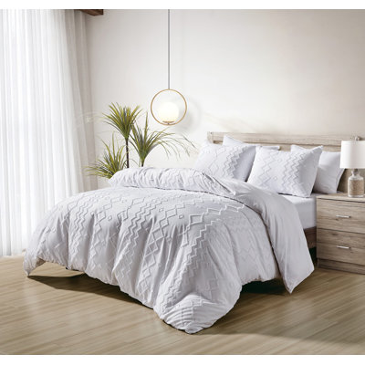 Polyester Geometric Shapes Duvet Cover