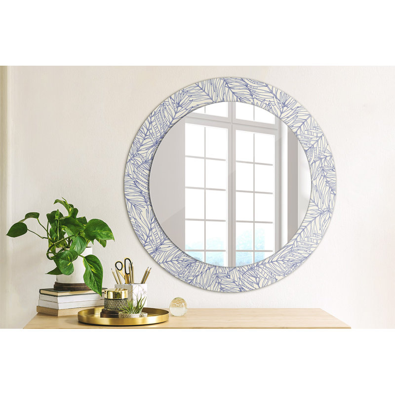 Huldar Glass Flat Wall Mirror