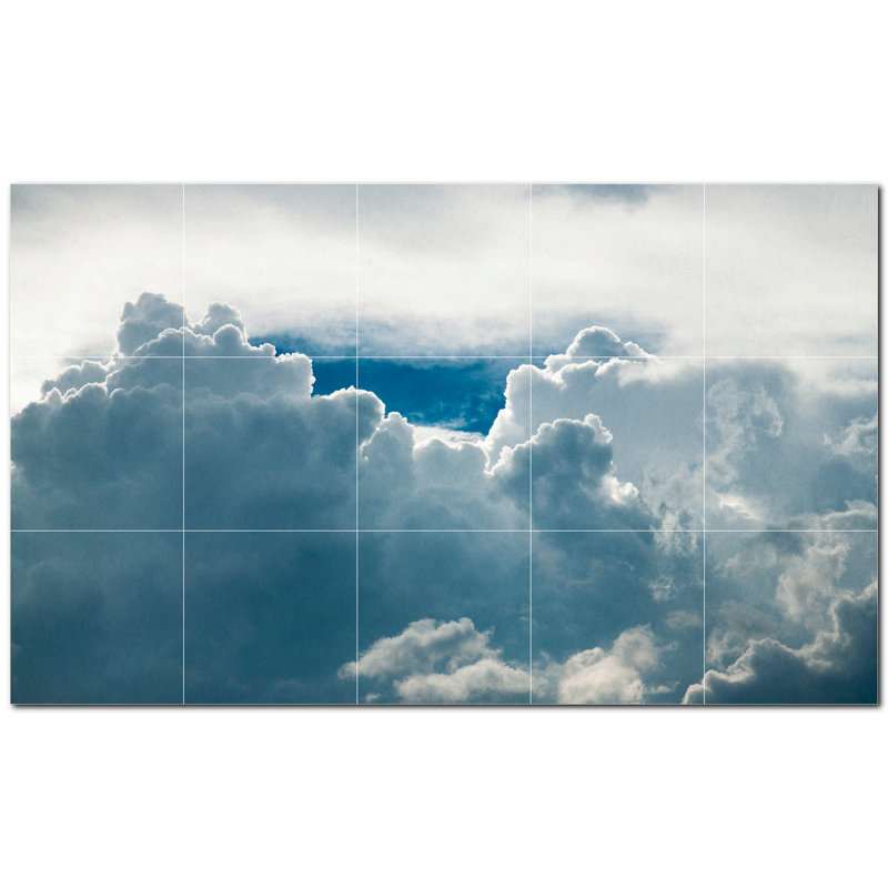 Photo de nuages 4,25 x 4,25