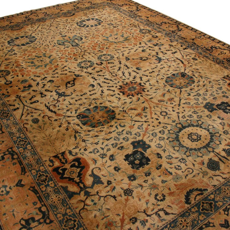 Wool Floral Area Rug