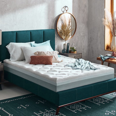 Surmatelas en mousse viscoélastique gélifiée 4 pouces