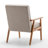 25.38'' Wide Wood Frame Armchair-670915848