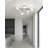 Sabon Glass LED Flush Mount-49992911