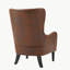 Adetola 27" Wide Polyester Wingback Chair