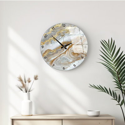 Decorative Glass Wall Clock