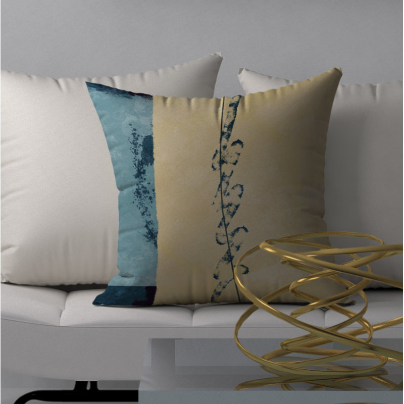 Reversible Throw Pillow, 18" x 18"