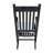 Wooden Porch Rocker Chair  Black, Without Mat-1390677650