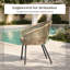 Outdoor Patio Dining Armchair with Cushion
