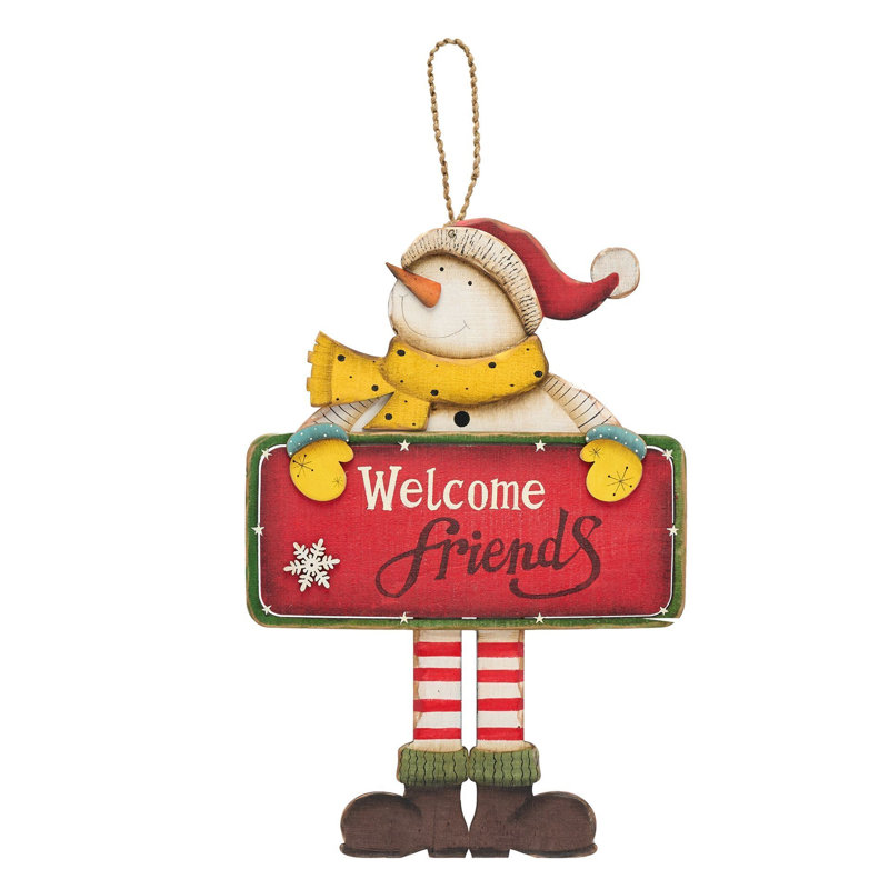 Snowman Sign Hanger