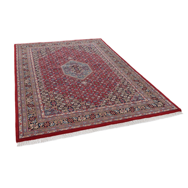 Agim Hand Woven Wool Red Indoor Rug, Rectangle 170 x 240cm