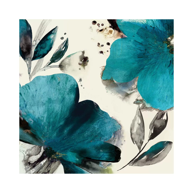 Summer Caress II by Asia Jensen - Wrapped Canvas Painting, 66.04 cm H x 66.04 cm W x 3.175 cm D