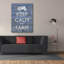Toile épique «Keep Calm & Farm 1» par Alonzo Saunders, 40 po x 54 po-117540087