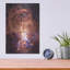 NCL 3576 Nebula, art mural en métal-1362691470