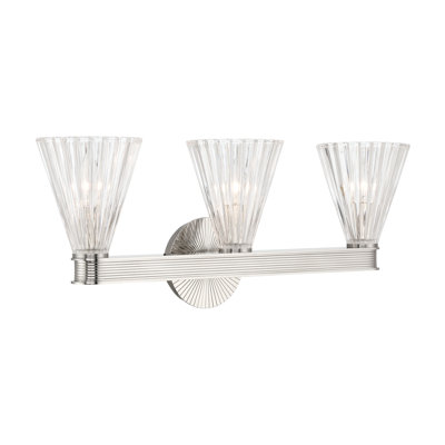 Pagar 23.5'' Polished Nickel Bathroom Vanity