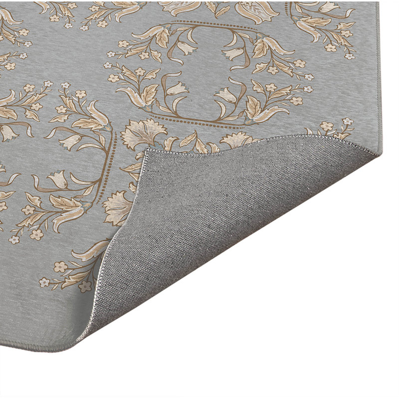 Tapis de bureau léger Rumi, L 24 po x P 36 po, Gris