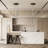 Keysha 6 - Light Unique Rectangle LED Dimmable Pendant Long Staircase Chandelier-297061738