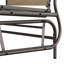 Chaise berçante d'extérieur en métal