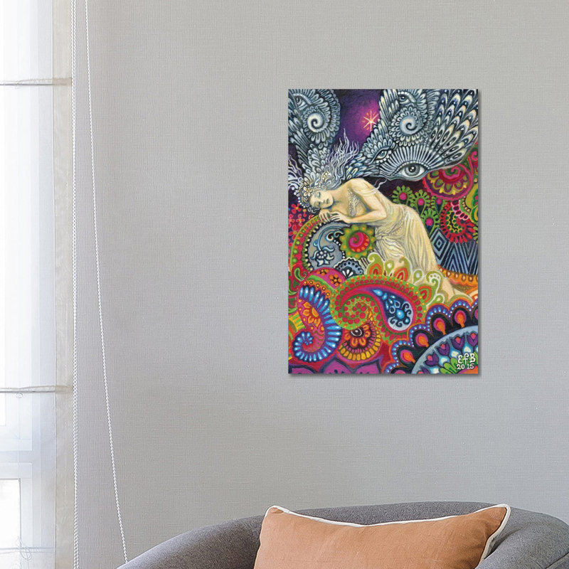Theia: The Goddess Of Sight And Heavenly Light by Emily Balivet - Gallery-Wrapped Canvas Giclée on Canvas, Canvas