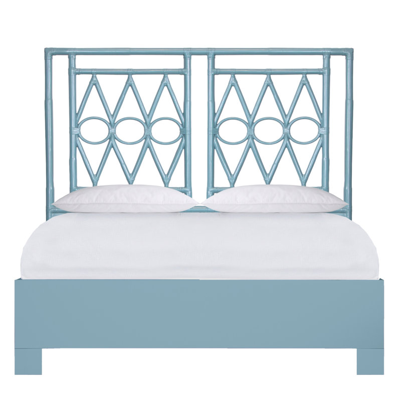 Michelle Platform Bed, Regatta Blue, Queen