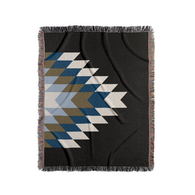 Bimisii South Western Cotton Blend Blanket Throw