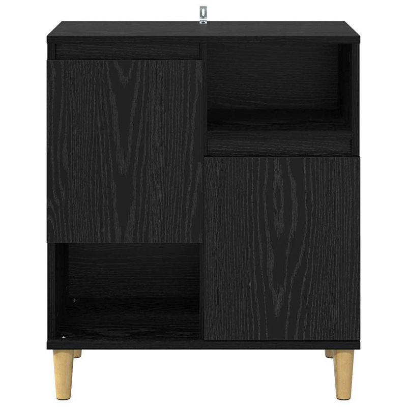 60cm Sideboard, Black Oak