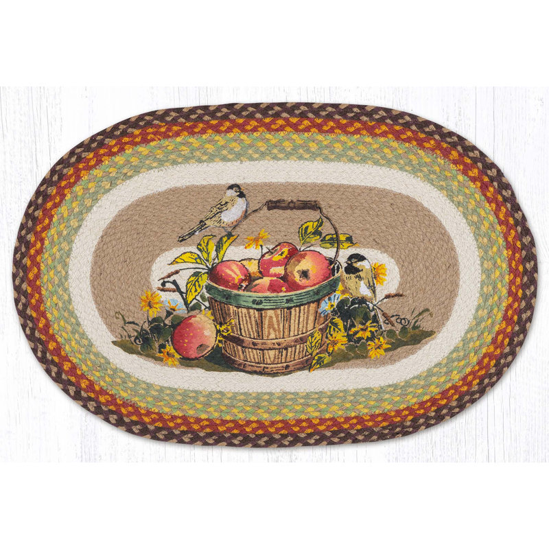  OP-426 Apple Chickadee Oval Patch 20"x30"