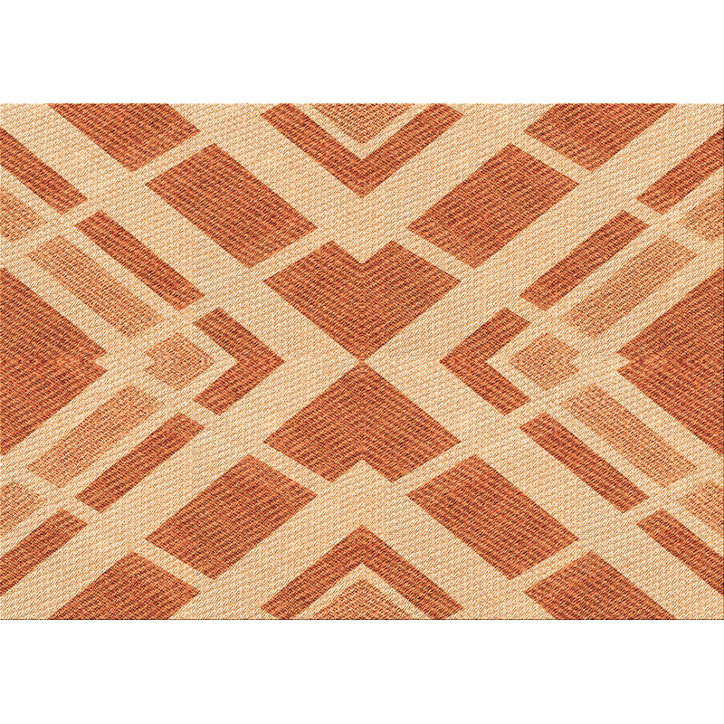 Tapis 100% à motif lavable à la machine 2989, Rectangle 8 pi x 12 pi