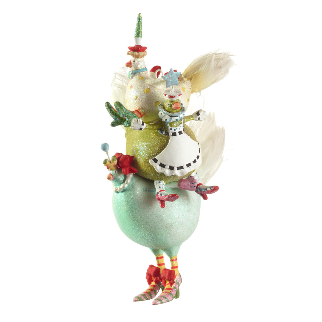 Patience Brewster 12 Days 3 French Hens Ornament MacKenzie-Childs