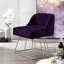 Tabouret de coiffeuse en velours Zena-429821720