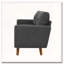 Canapé capitonné 67,7 po de largeur Mid-Century-1621445009