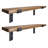 Emerald Lee 2 Piece Poplar Bracket Shelf