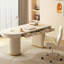 Bureau d'écriture avec tiroirs Beige-1964610944
