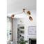 AVONDALE 3 LIGHT SEMI FLUSH