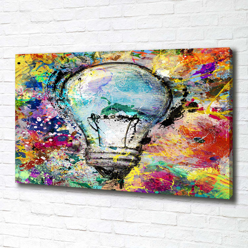Bulb - Wrapped Canvas Print