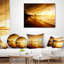 Coussin imprimé Fascinating Caribbean Beach en jaune - Sea & Shore-123281657
