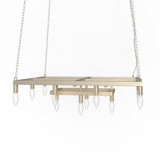 14 - Light Dimmable Modern Linear Chandelier