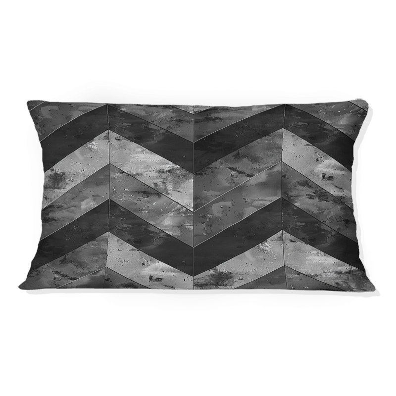 Coussin noir gris et gris Dreams I - Modern