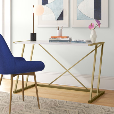 Alperton Metal Base Writing Desk